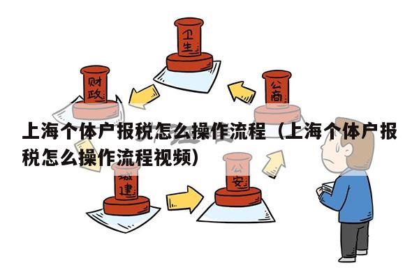 上海个体户报税怎么操作流程（上海个体户报税怎么操作流程视频）